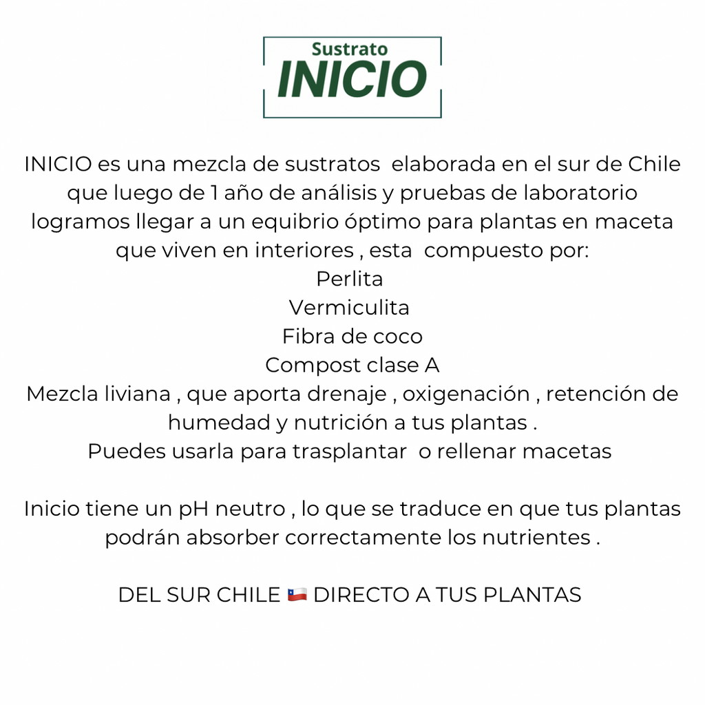 Sustrato Inicio 10 L