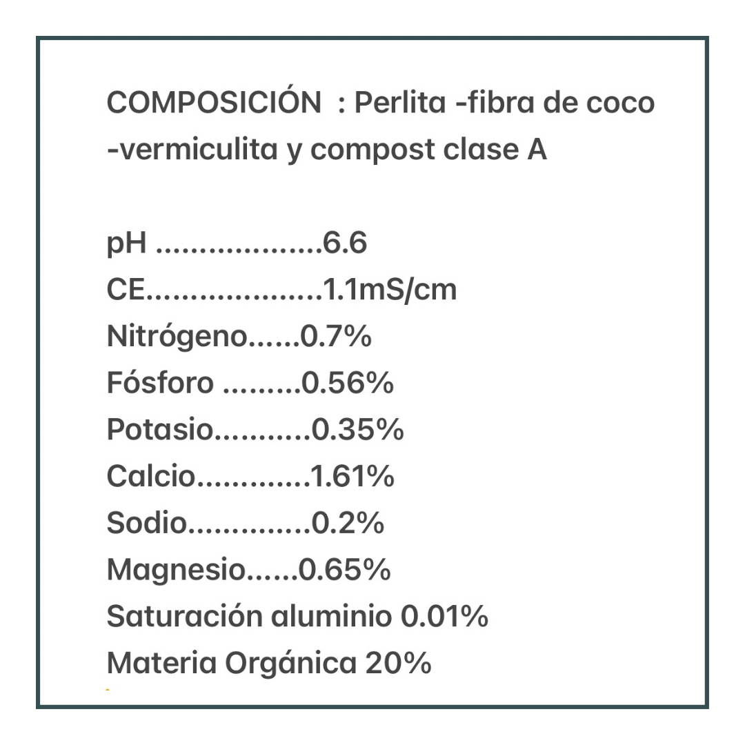 Sustrato Inicio 10 L